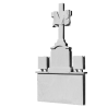 Pedestal Mod. 48 Cruz Paño Jardineras Cuadradas