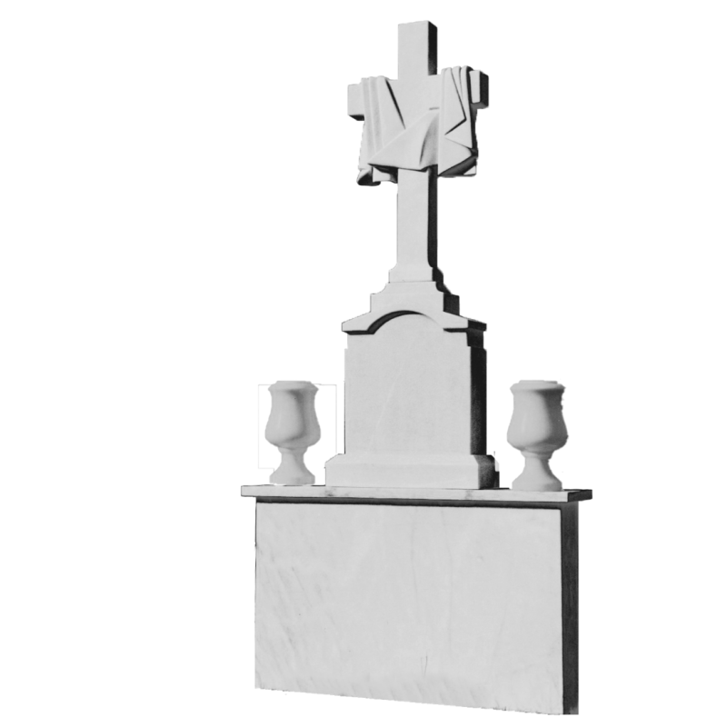 Pedestal Mod. 48 Cruz Paño Jardineras Redondas