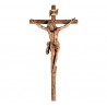 Cruz Tronco Bronce con Cristo