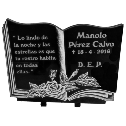 Libro Granito Negro Intenso